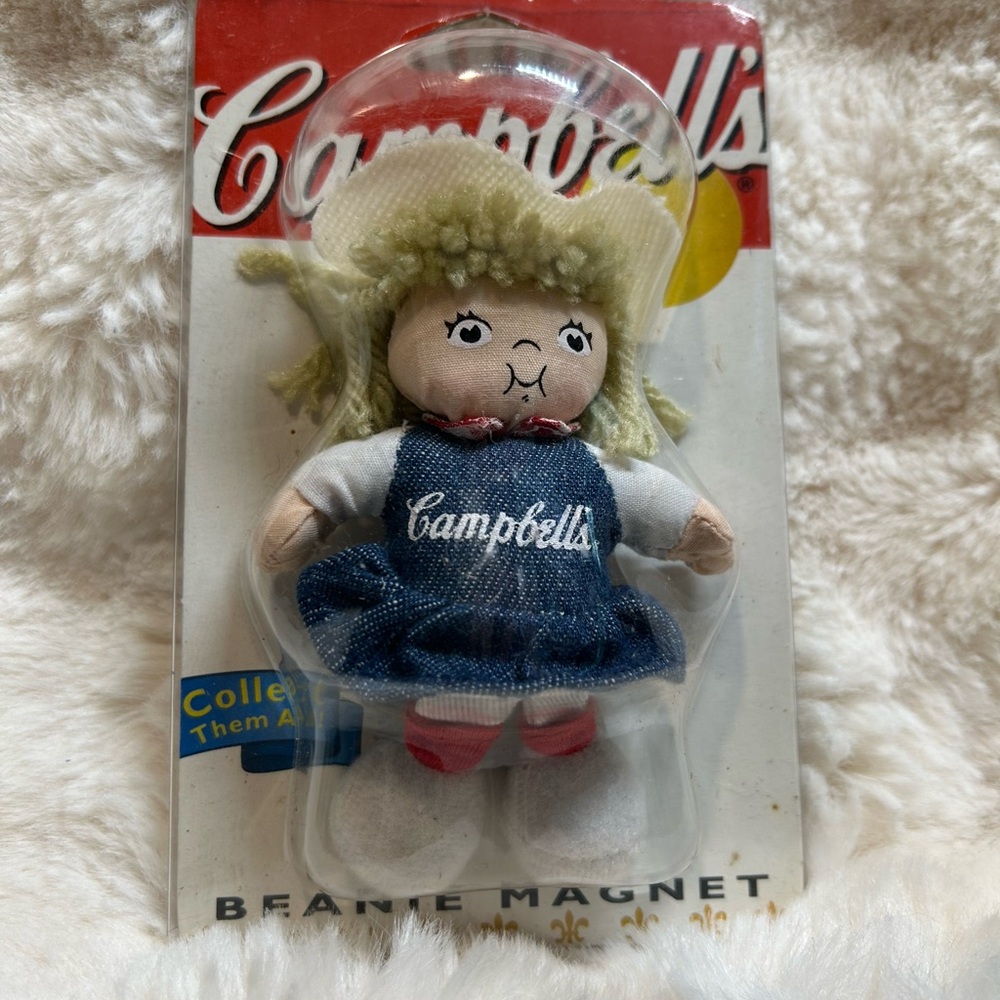 Mattel Campbell's Doll with Blue Dress